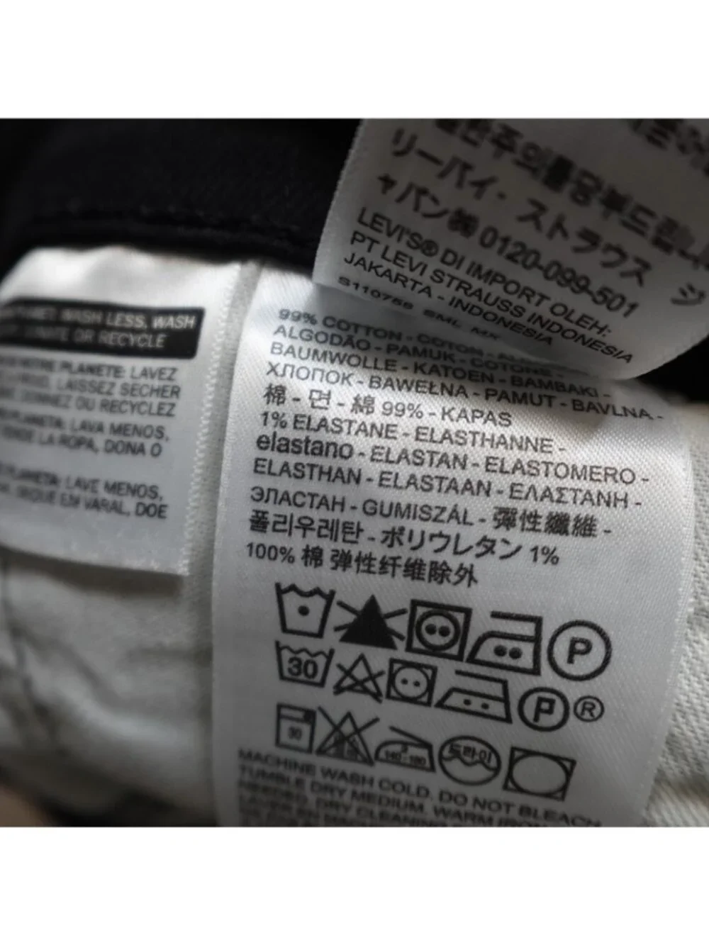 Levis fits like